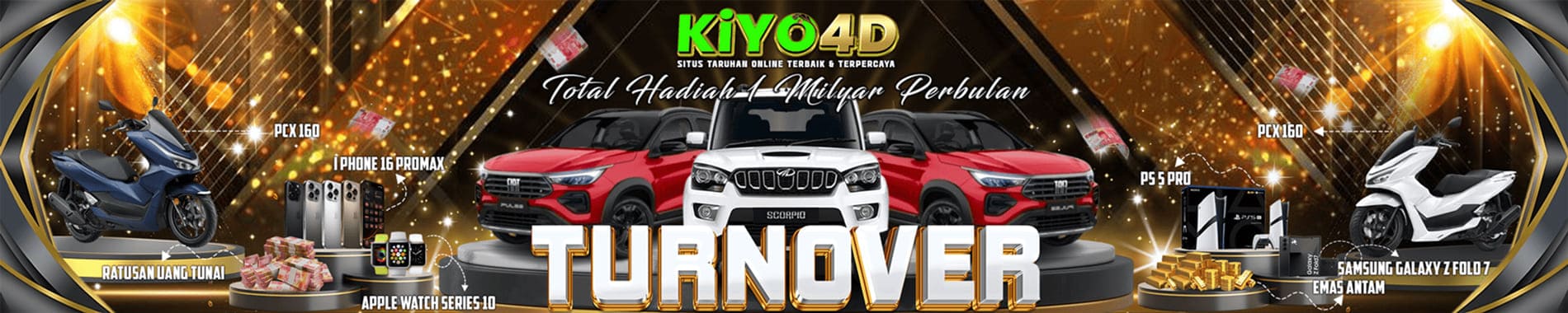 kiyo4d TURNOVER BULANAN